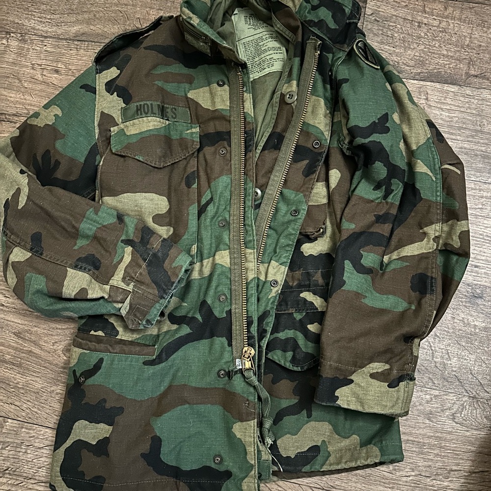 Camouflage Military Jacket